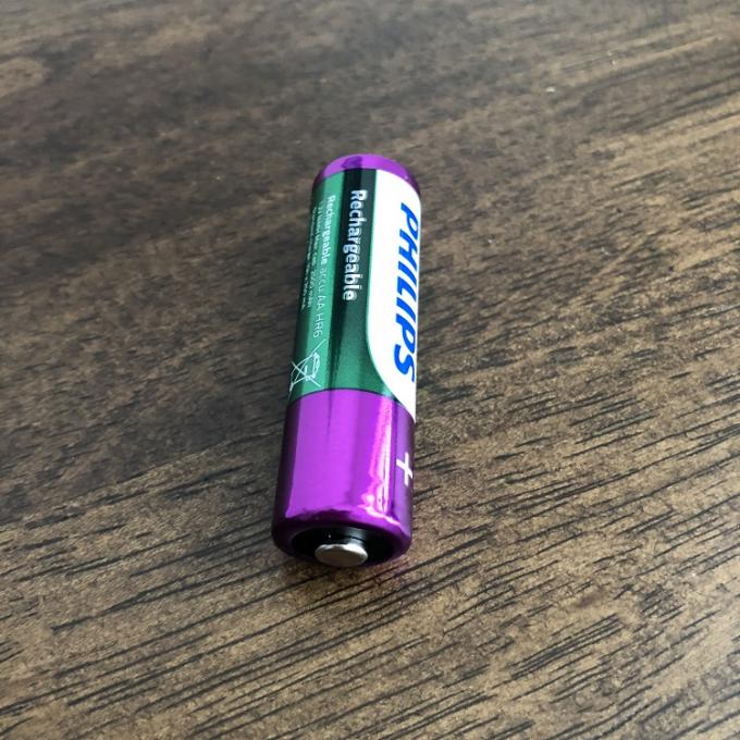 고급 품질  충전지 Aa1.2v 니켈 금속 수소화 전지