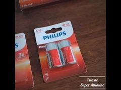 LR14E2B 2C 알카라인 배터리 7500mAh PHILIPS 오래 지속되는 배터리
