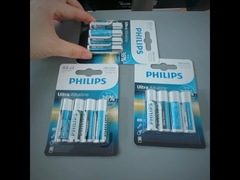 BSCI 인증서 4 AA 울트라 알카라인 배터리 2650mAh 매우 오래 지속됨